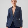 Denim blazer