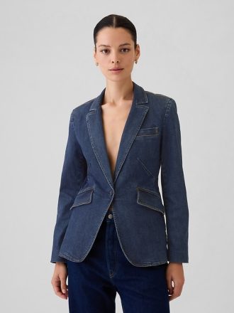 Denim blazer
