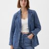 Denim blazer