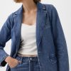Denim blazer