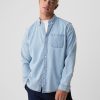 Denim fickskjorta