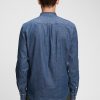 Denim fickskjorta