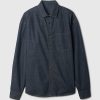 Denim stor skjorta