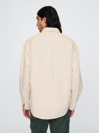 Denim stor skjorta
