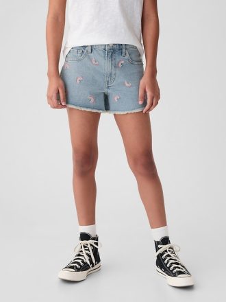 Denimshorts för barn med hög höjd