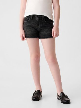 Denimshorts för barn med låg höjd