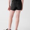 Denimshorts för barn med låg höjd