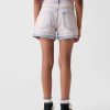 Denimshorts för barn med låg höjd