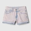 Denimshorts för barn med låg höjd