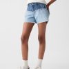 Denimshorts för barn med låg höjd