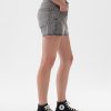 Denimshorts med låga steg