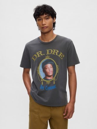 Dr Dre grafisk T-shirt
