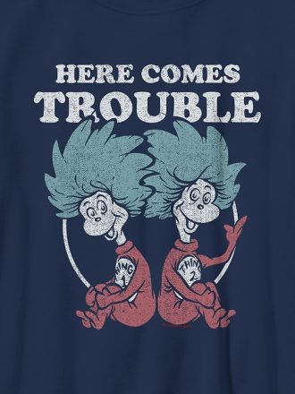 Dr Seuss Dubbel Trouble Grafisk T-shirt för barn