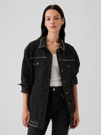 Dubbad Oversized Icon jeansjacka