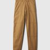 Dubbelknä Canvas Utility Baggy Jeans