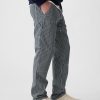 Dubbelknä Railroad Randiga Carpenter-jeans