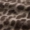 Dubbelknäppt leopard trenchcoat