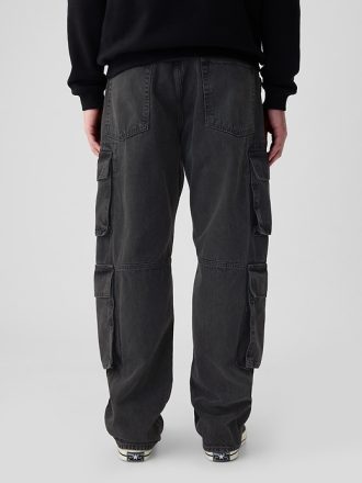 Dubbla Cargo Baggy Jeans
