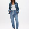 Easy Denim Cargo Joggers
