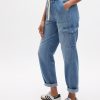 Easy Denim Cargo Joggers