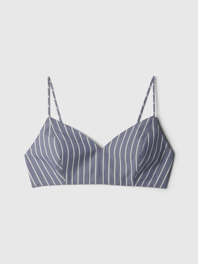 Ekologisk bomull Cropped Brami