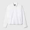 Ekologisk bomull Poplin Cropped Big Shirt