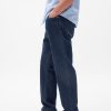 Ekologisk bomull knappfluga 90-talet Original Straight Fit Jeans
