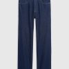 Ekologisk bomull knappfluga 90-talet Original Straight Fit Jeans