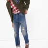 Ekologisk bomull knappfluga 90-talet Original Straight Fit Jeans Ekologisk bomull knappfluga 90-talet Original Straight Fit Jeans
