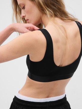 Ekologisk stretchig bomull Gap Logotyp Bralette