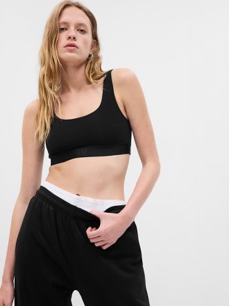 Ekologisk stretchig bomull Gap Logotyp Bralette