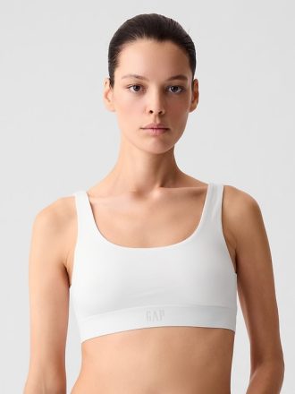 Ekologisk stretchig bomull Gap Logotyp Bralette