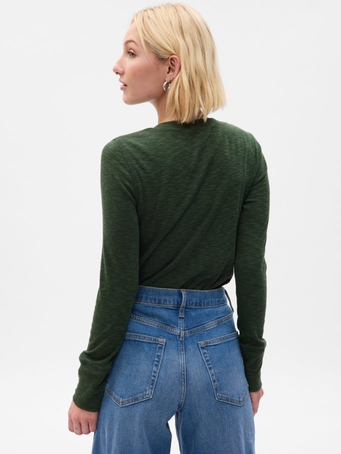 Essential Rib Henley T-shirt