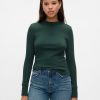 Essential Rib Mockneck T-shirt Essential Rib Mockneck T-shirt