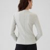 Essential Rib Mockneck T-shirt