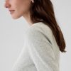 Essential Rib Mockneck T-shirt