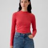 Essential Rib Mockneck T-shirt
