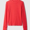 Essential Rib Mockneck T-shirt