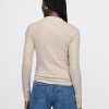 Essential Rib Mockneck T-shirt