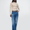Essential Rib Mockneck T-shirt