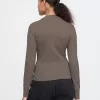 Essential Rib Mockneck T-shirt
