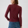 Essential Rib Mockneck T-shirt