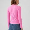 Essential Rib Mockneck T-shirt Essential Rib Mockneck T-shirt