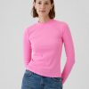 Essential Rib Mockneck T-shirt Essential Rib Mockneck T-shirt