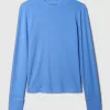 Essential Rib Mockneck T-shirt Essential Rib Mockneck T-shirt