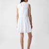 Eyelet Mini Shirtdress