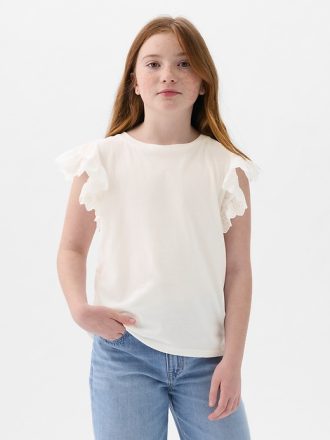 Eyelet T-shirt för barn