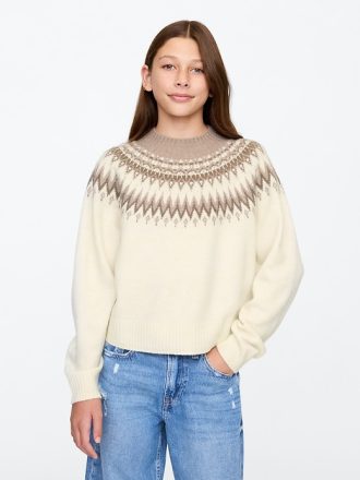 Fair Isle-tröja för barn