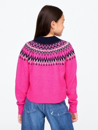 Fair Isle-tröja för barn