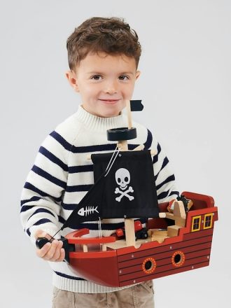Fiskben Piratskepp Småbarnsleksak